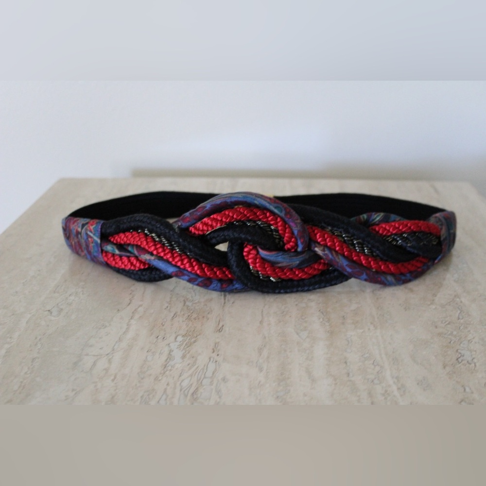 Vintage Braided Rope Belt